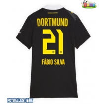 Borussia Dortmund Fabio Silva #21 Bortedrakt Dame 2026-27 Kortermet